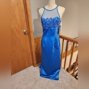 🎈Morgan and Co. Turquoise Blue size 7/8 with tags never worn